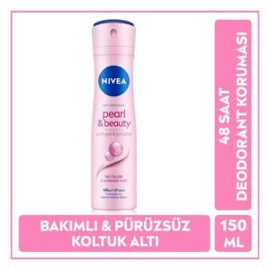 Kadın Sprey Deodorant Pearl&beauty 50ml, 48 Saat Anti-perspirant Koruma
