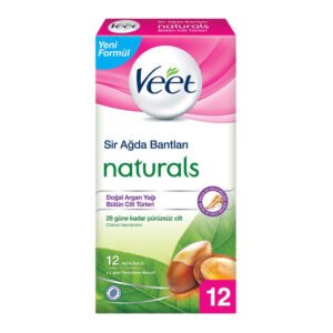 Ağda Bandı Naturals Argan Yağı 12'li