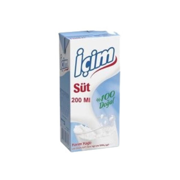 Yarım Yağlı Süt 200 Ml