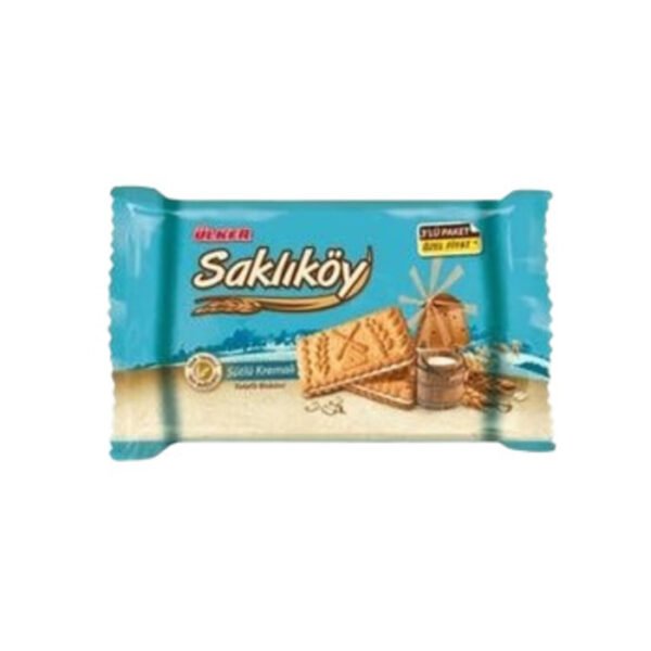 Saklıköy Sütlü Kremalı Bisküvi 264 Gr