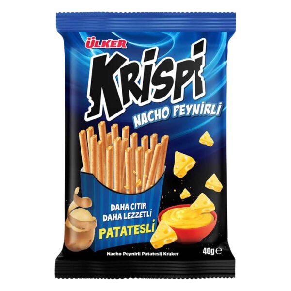 Krispi Nacho Peynirli Çubuk Kraker 40 Gr