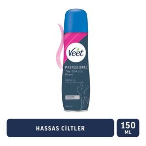 Professional Tüy Dökücü Sprey Krem Hassas Ciltler İçin 150ml
