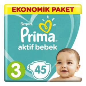 Bebek Bezi 3 Beden Midi 45 Adet