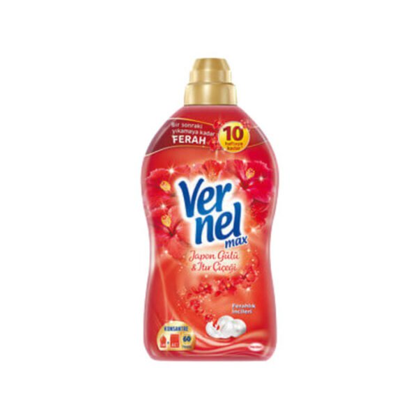 Çamaşır Yumuşatıcısı Max Konsantre Japon Gülü & Itır Çiçeği 1440 Ml