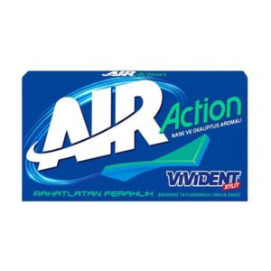 Sakız Cüzdan Air Action Mentol Okaliptus Aromalı 26 Gr