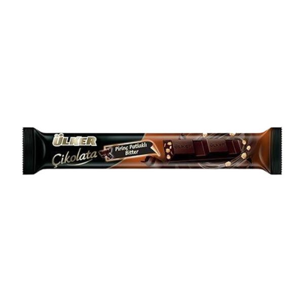 Pirinç Patlaklı Bitter Çikolata 14 Gr