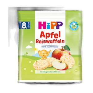 Bebek Gofreti Organik Pirinçli Elmalı 35 Gr