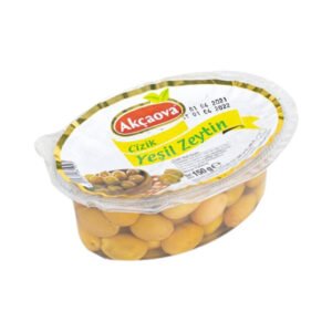 Biberli Yeşil Zeytin 150 gr