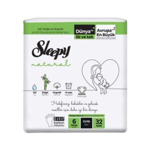 Bebek Bezi Natural No:6 Xlarge Jumbo 32'li
