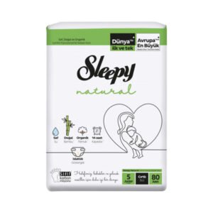 Bebek Bezi Natural Jumbo Junior No:5 80'li