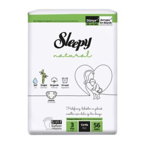 Bebek Bezi Natural Jumbo Külot Bez Midi 56 Adet No:3