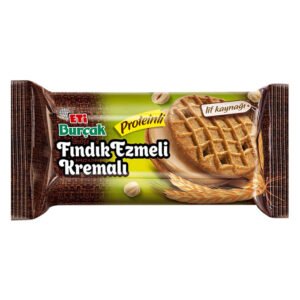 Bisküvi Burçak Fındık Ezmeli Kremalı Proteinli 158 Gr