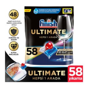 Ultimate Bulaşık Makinesi Kapsül Deterjanı 58 Tablet