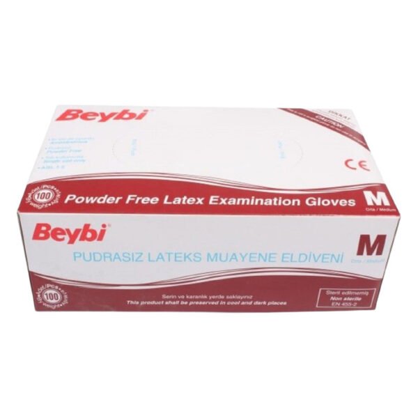 Muayene Eldiveni Lateks Pudrasız M 100 Adet