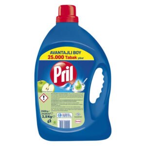 Sıvı Bulaşık Deterjanı Elma 3'lü Güç 2,5 Kg