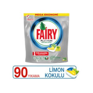 Platinum Bulaşık Makinesi Deterjanı Kapsülü Limon Kokulu 90 Yıkama