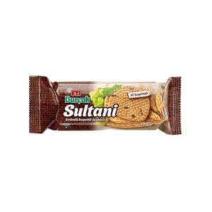 Burçak Sultani Üzümlü Kepekli Bisküvi 123 Gr