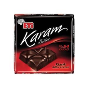 Çikolata Karam Yoğun Bitter Kare 60 Gr
