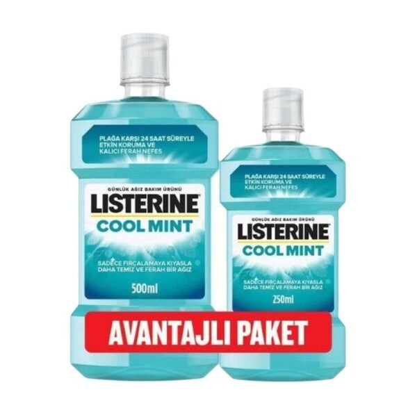 Ağız Bakım Suyu Nane 500ml+250 Ml