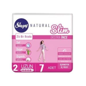 Natural Slim Ekstra İnce Uzun Ped 7'li