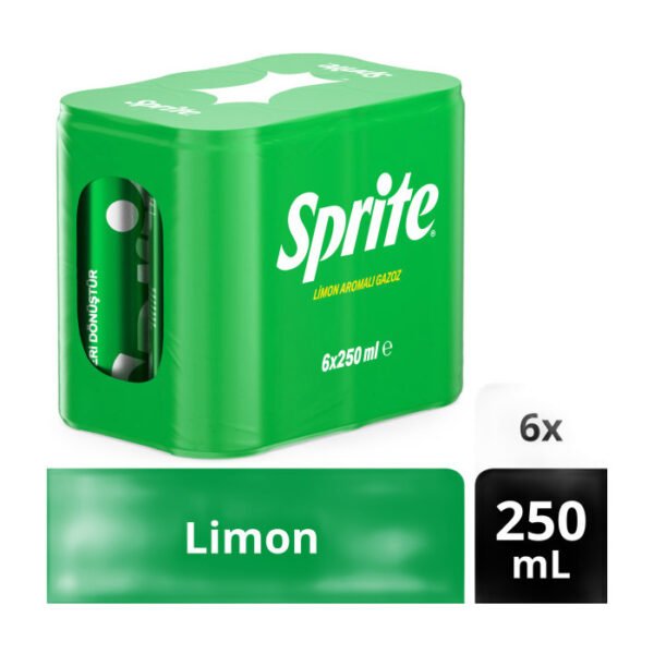 Gazoz Limon Aromalı 6x250 Ml