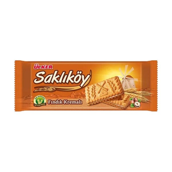 Saklıköy Fındık Kremalı Bisküvi 100 Gr