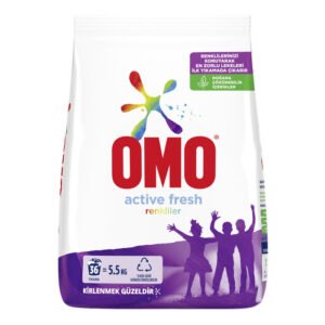 Toz Çamaşır Deterjanı Active Fresh Renkiler 5.5 Kg