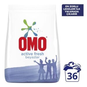 Toz Çamaşır Deterjanı Active Fresh Beyazlar 5.5 Kg