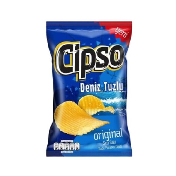 Tırtıklı Sade Patates Cipsi Süper Boy 104 Gr