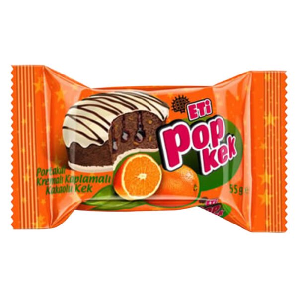 Popkek Portakallı Kek 60 Gr