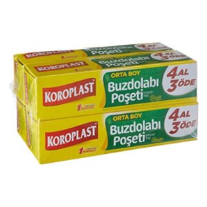 Buzdolabı Poşeti Orta Boy 4x20'li