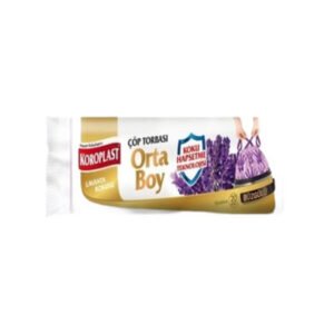 Çöp Torbası Extra Güçlü Lavanta Büzgülü Orta