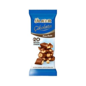 Dolu Dolu Bütün Fındıklı Sütlü Çikolata 50 Gr