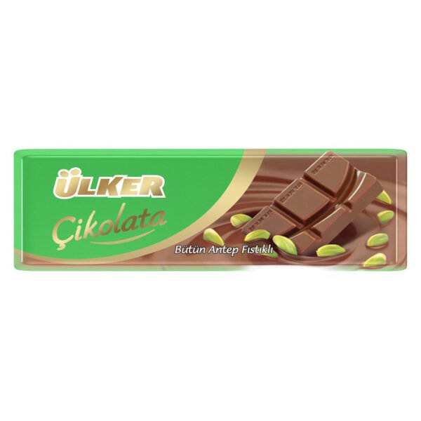 Antep Fıstıklı Sütlü Baton Çikolata 30 Gr