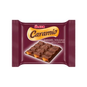 Caramio Karamel Dolgulu Sütlü Kare Çikolata 55 Gr
