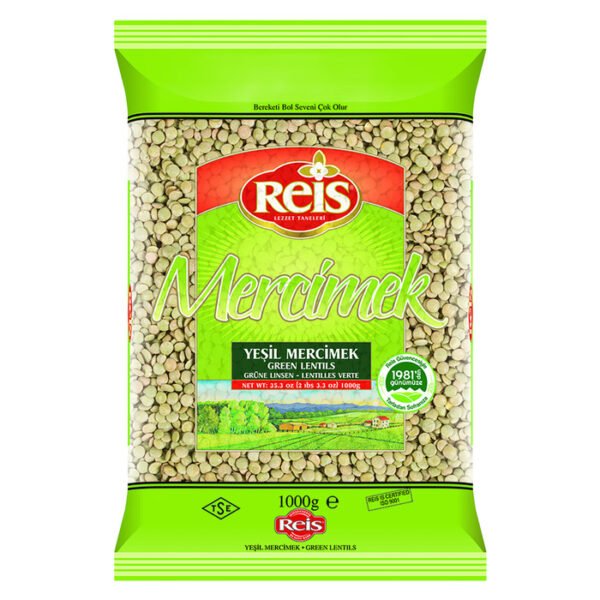 Mercimek Yeşil 1 Kg