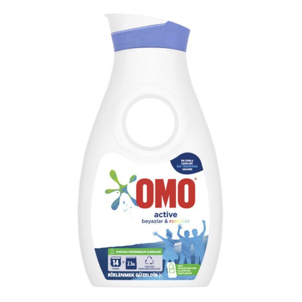 Sıvı Çamaşır Deterjanı Active Beyazlar & Renkliler 910 Ml