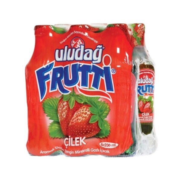 Frutti Maden Suyu Çilek Aromalı 6x200 Ml