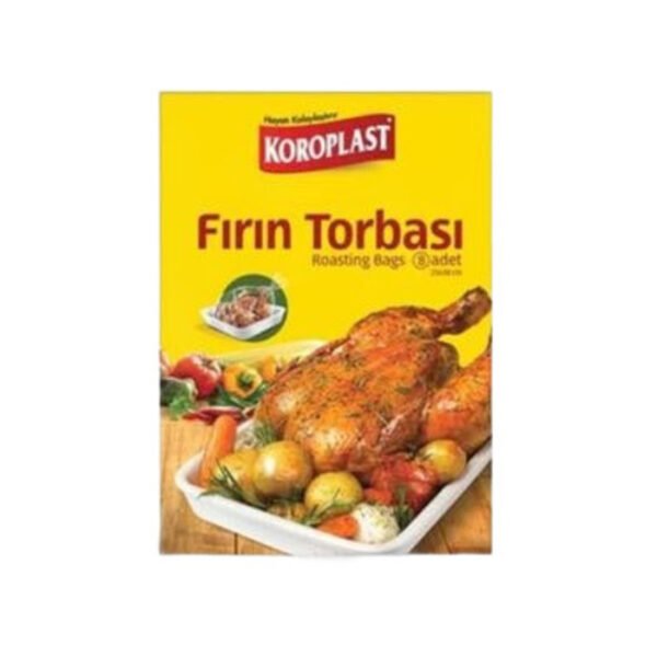 Fırın Torbası Küçük Boy 25x38 Cm 8 Adet