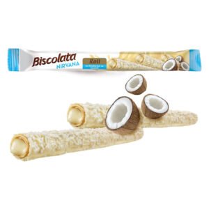 Çikolata Biscolata Nirvana Roll Hindistan Cevizi 22.5 Gr