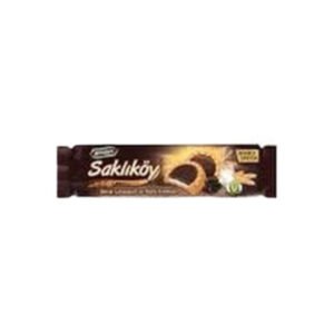 Saklıköy Bitter Çikolata Sütlü Kremalı Bisküvi 100 Gr