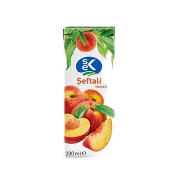 Şeftali Aromalı Meyve Suyu 200 ml