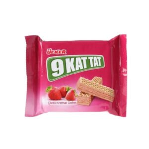 9 Kat Tat Çilek Kremalı Gofret 39 Gr