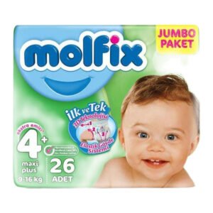 Bebek Bezi Maxi Plus 4+ Beden Ekonomik Paket 26 Adet