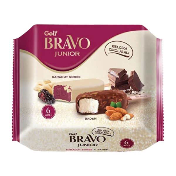 Bravo Belçika Çikolatalı Karadut Sorbe 6x60 Ml