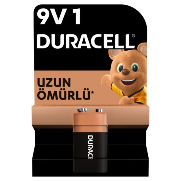 Alkalin Pil 9v Tekli