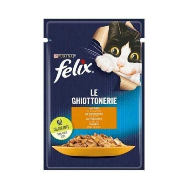Yaş Mama Kedi Tavuk Etli 85 Gr