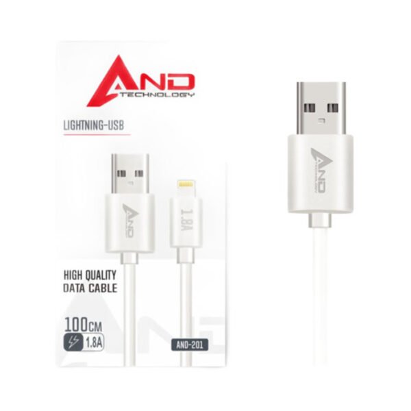 AND 201 1.8A LIGHTNING USB CABLE