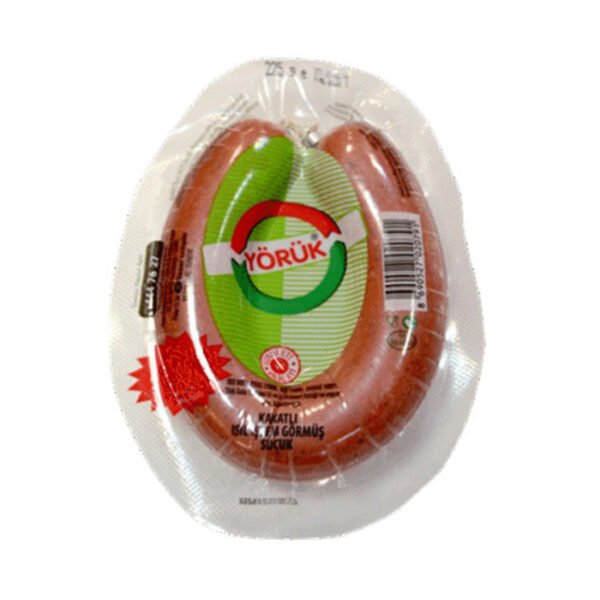 Yoruk Isil İşlem Görmüş Hindi Sucuk 225 Gr