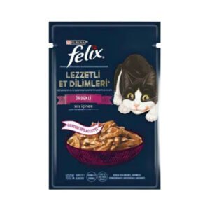 Mama Ördekli Lezzetli Et Dilimleri Yaş Kedi 80 Gr